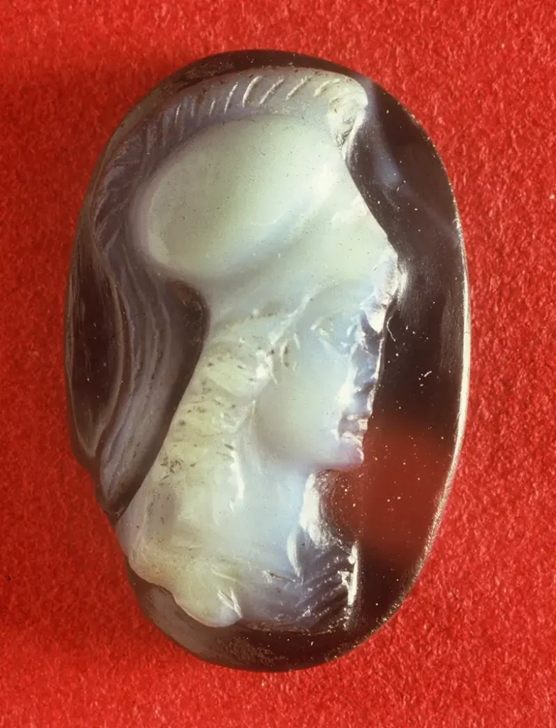 Petit camée en onyx, époque romaine