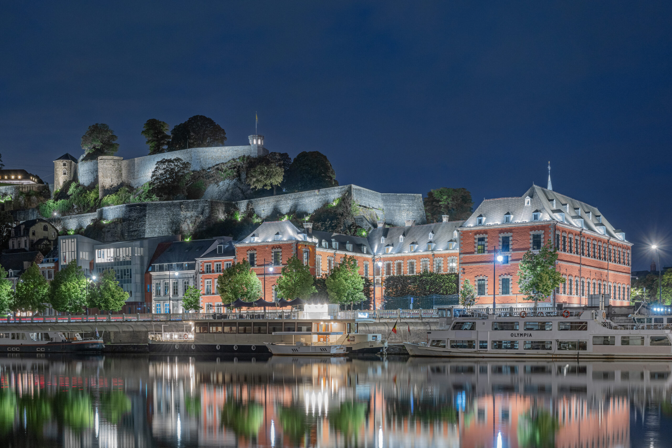 Photo de nuit du Saint-Gilles